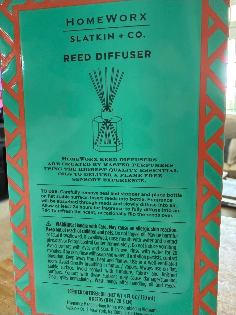 Homeworx by Slatin and Co. Sand Dune Reed Diffuser